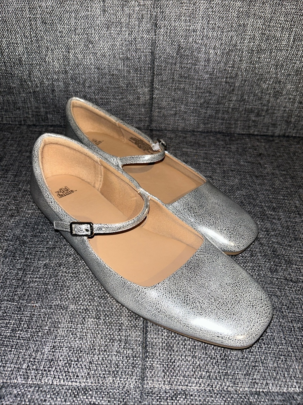 wild fable Silver Mary Jane Flats